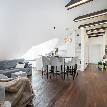 Apartment Charming Attic By Old Town! *